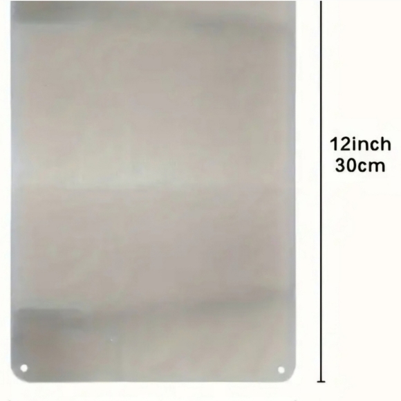 Reading A Book Decorative Tin Sign - Picture 3 of 4